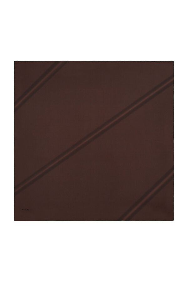 Renkli 100X100 İpek Eşarp - 1