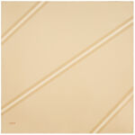 Sarı 100X100 Düz İpek Twill Eşarp 
