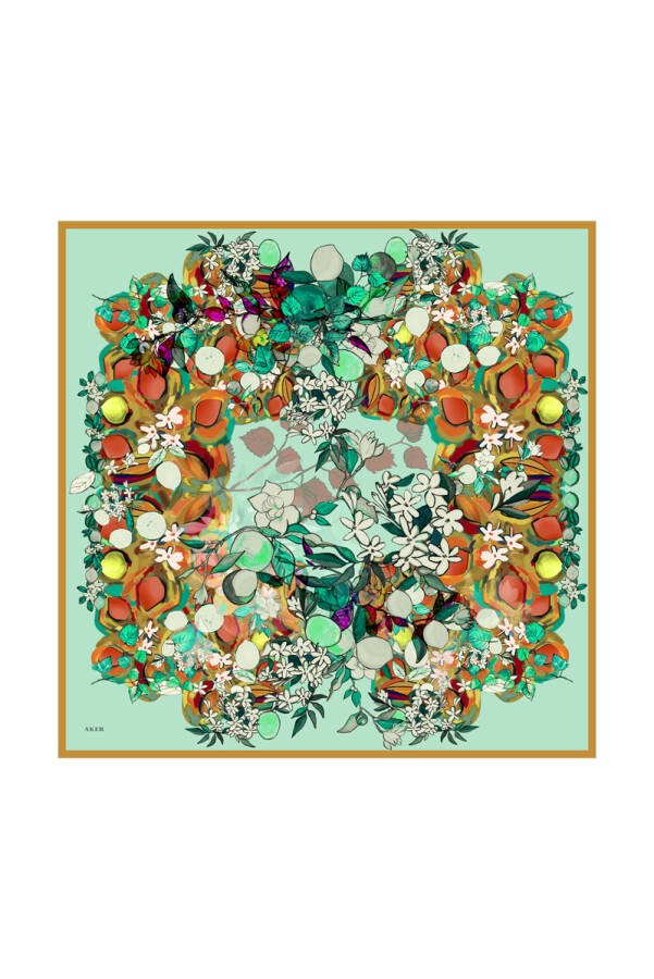 100X100 Omuz Şalı - Aker