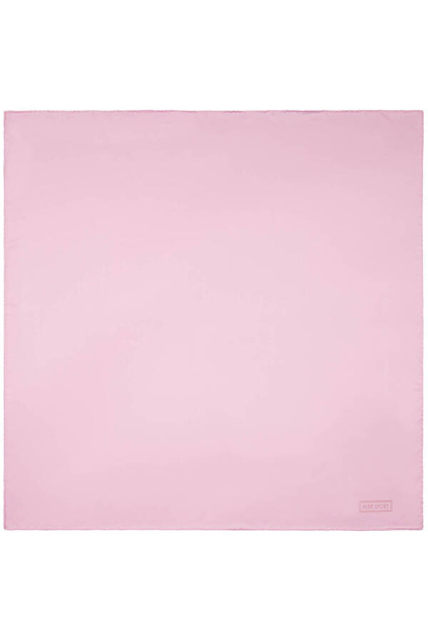 Pembe 100X100 Aker Angel Eşarp - 1