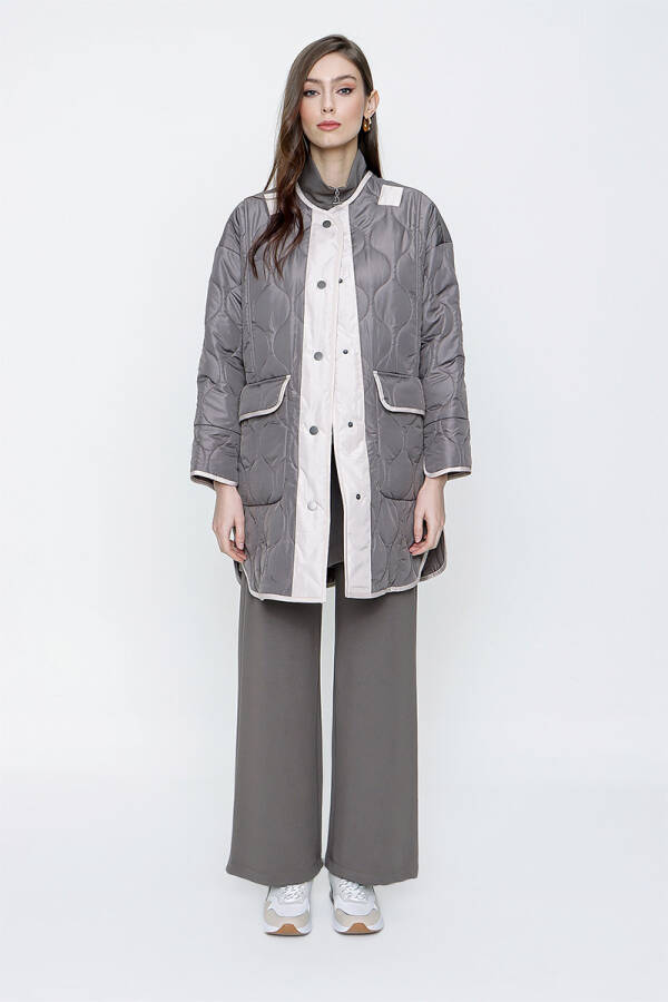 Vizon Rahat Kesim Kapitone Mont - 1