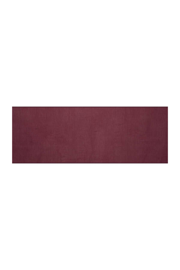 Mürdüm 75X190 CM 1040100 Simli Monogram Şal - 1