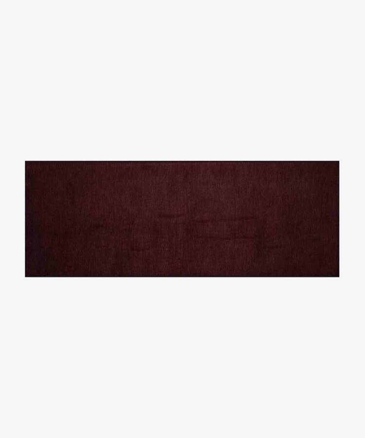 Bordo 75X190 CM 1040100 Simli Monogram Şal - 2