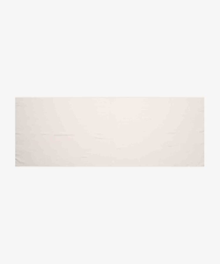 Ekru 75X190 CM 1040100 Simli Monogram Şal - 1