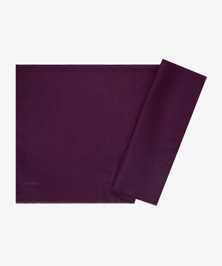 Mor 75X200 Simli Şal - Aker Sport