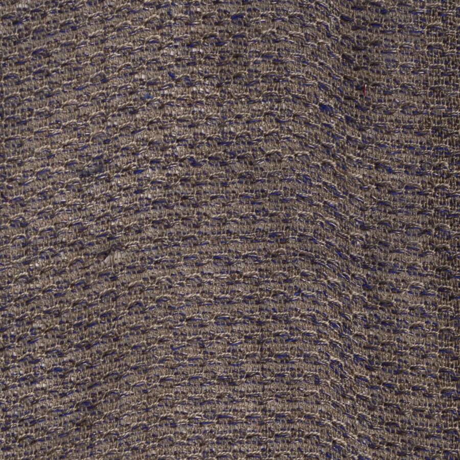 Vizon Polyester Simli Dikdörtgen Desenli Şal - 1