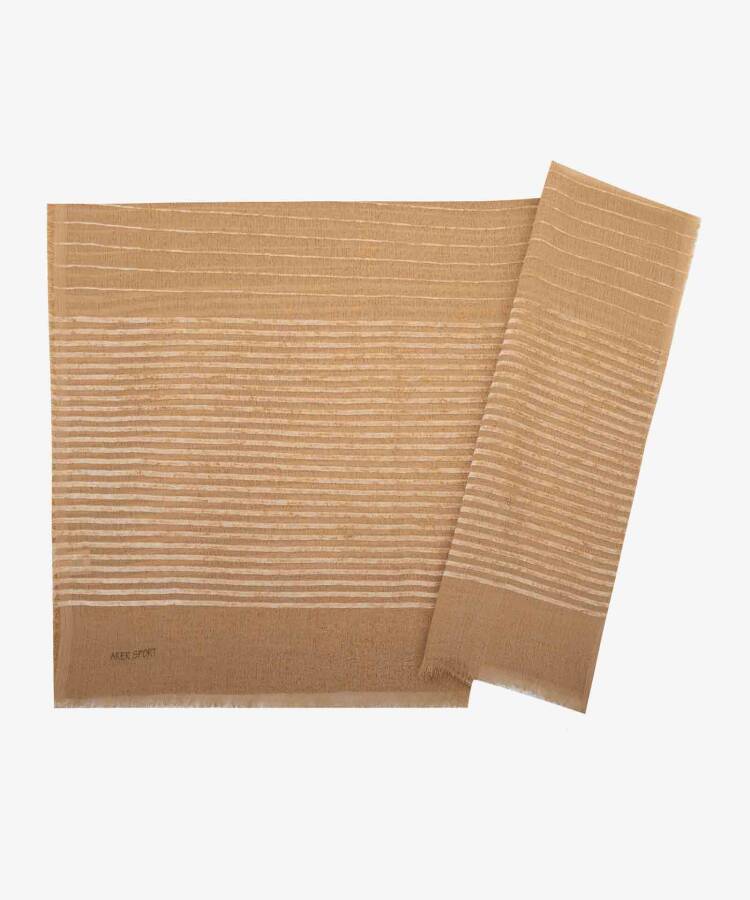 Vizon 75X200 1042BRL Kadife Şeritli Şal - 1