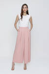 Pudra Cep Detaylı Pantolon Etek - 1