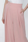 Pudra Cep Detaylı Pantolon Etek - 5