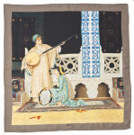 Renkli 144 cm Aker Pano Eşarp - 1