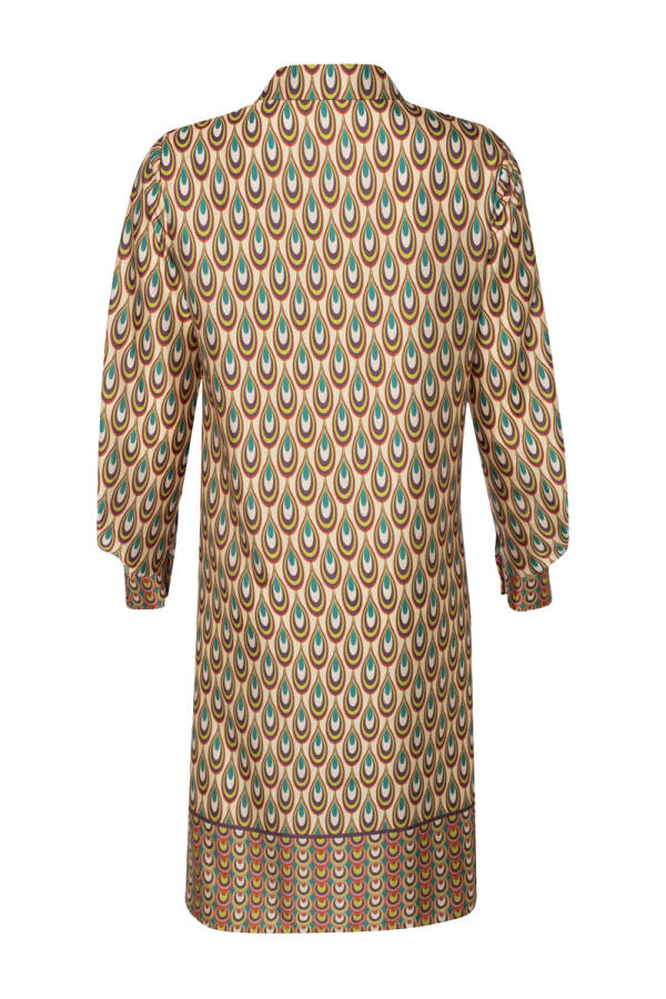 Yeşil Desenli Tunik - 2