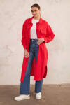 Kırmızı Cepli Tunik - 1