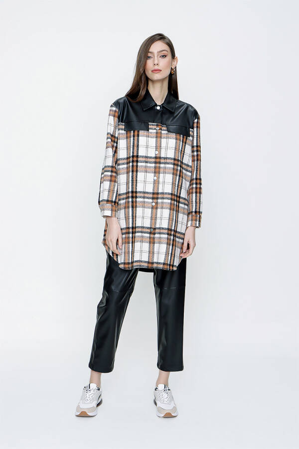 Camel Ekose Tunik - 1