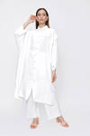 Ekru Rahat Kesim Uzun Tunik - Aker