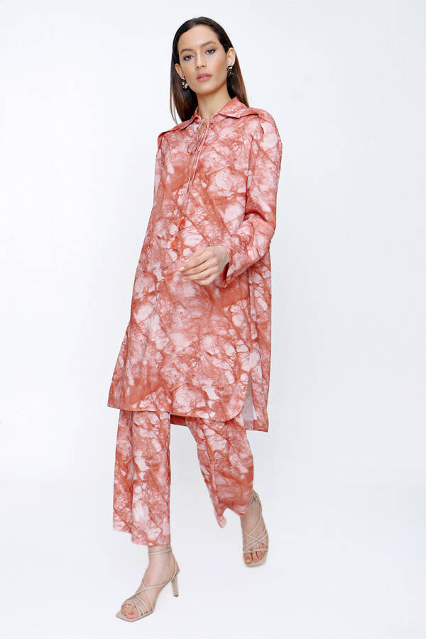 Tarçın Batik Desen Tunik - 7