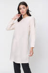 Bej Coton Jüpon Tunik - 3