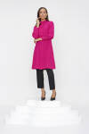 Fuşya Belden Oturan Tunik - 5