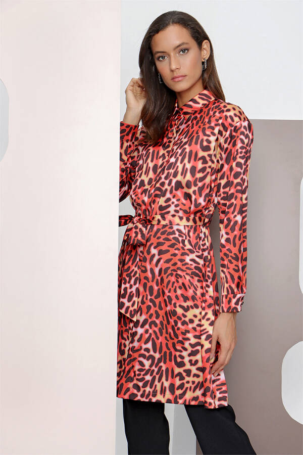 Taba Leopar Desen Tunik - 1