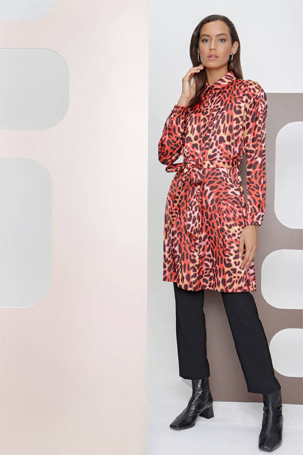 Taba Leopar Desen Tunik - 2