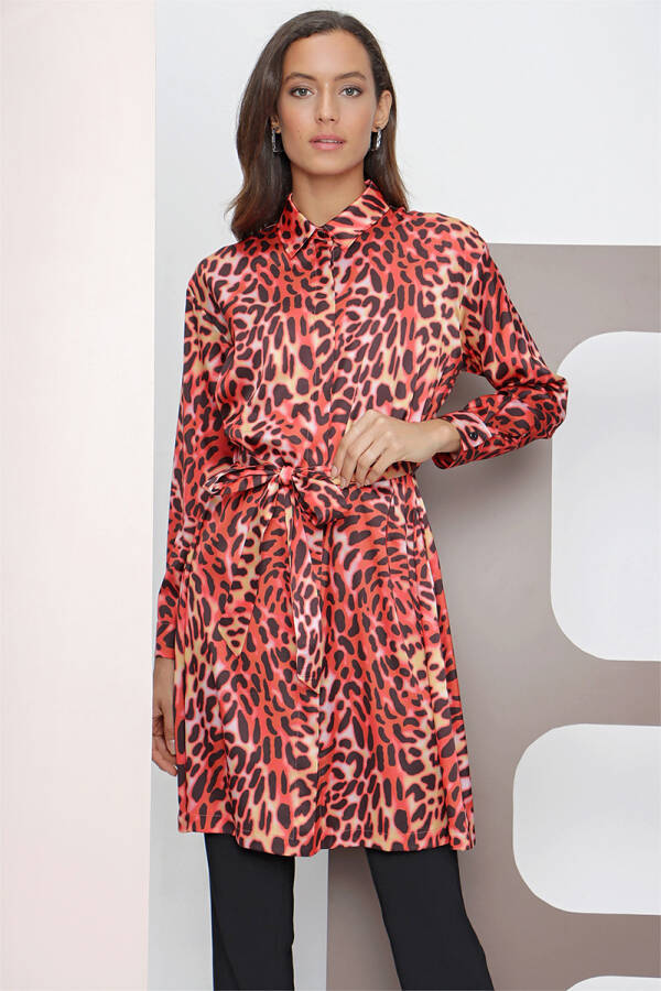 Taba Leopar Desen Tunik - 5