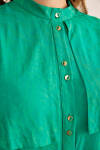 Yeşil Rüzgarlık Detaylı Tunik - 5