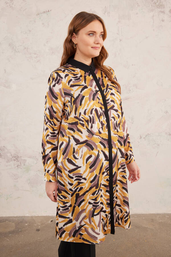 Hardal Desenli Tunik - 6