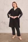 Siyah Garnili Tunik - 2