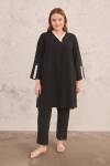 Siyah Garnili Tunik - 3