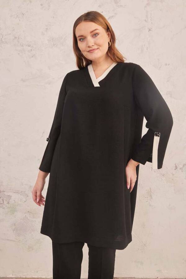 Siyah Garnili Tunik - 7