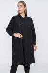 Siyah Pilise Tunik - 2