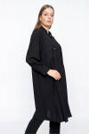Siyah Pilise Tunik - 4