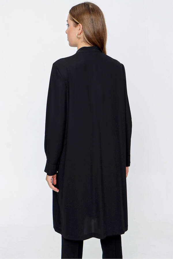 Siyah Pilise Tunik - 6