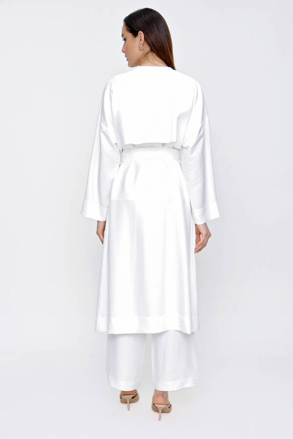 Ekru Rüzgarlık Detaylı Kap - 6