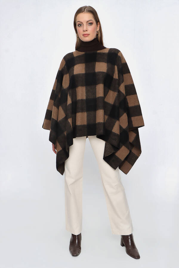 Taba Ekose Desen Pelerin - 2