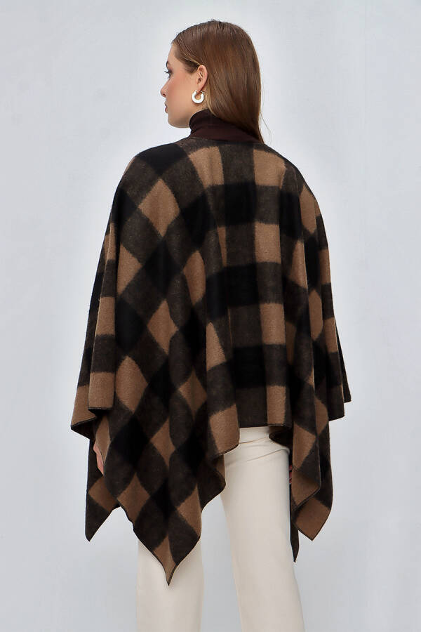 Taba Ekose Desen Pelerin - 6