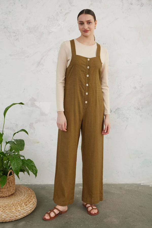 Yeşil Keten Saloped - 2