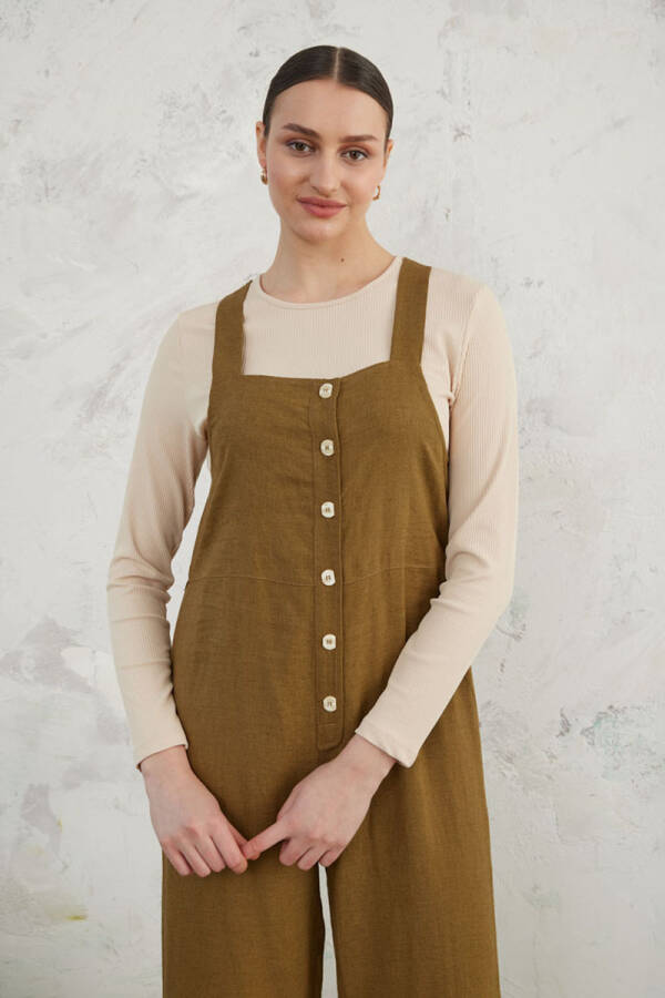 Yeşil Keten Saloped - 7