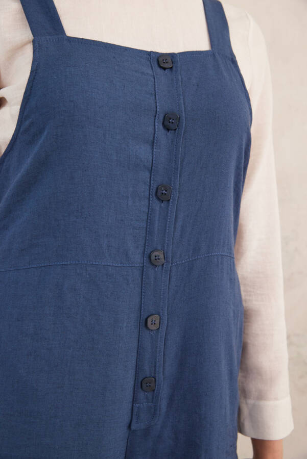 İndigo Keten Saloped - 7