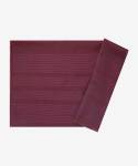 Bordo 75X190 CM Çizgili Stil Şal 