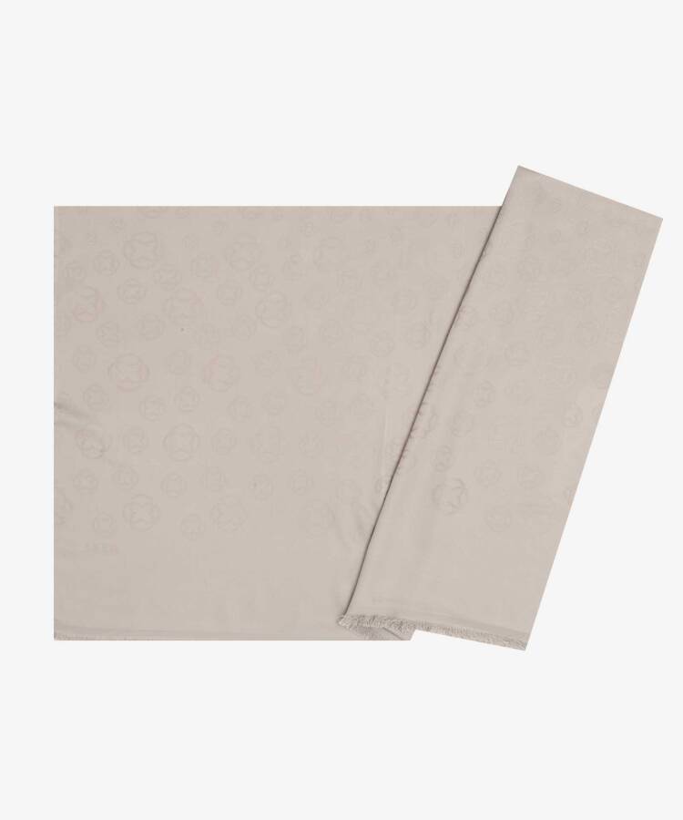 Renkli 70X190 2020300 Jakar Monogram Şal - 1