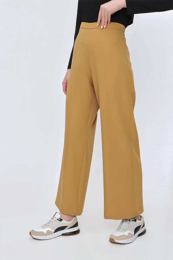 Camel Rahat Kesim Pantolon - 4