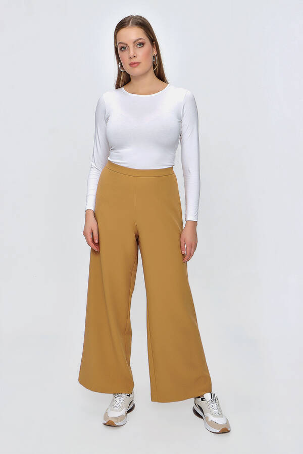 Camel Rahat Kesim Pantolon - 1