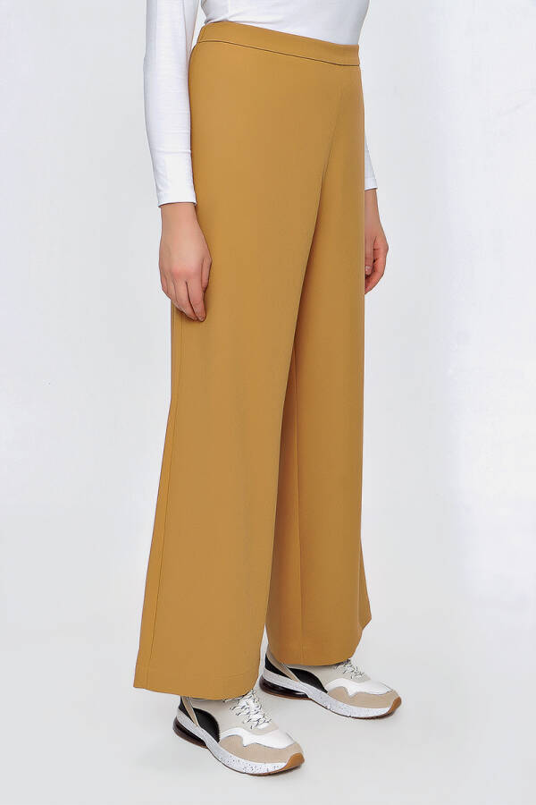 Camel Rahat Kesim Pantolon - 4