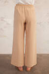 Bej Keten Pantolon - 2