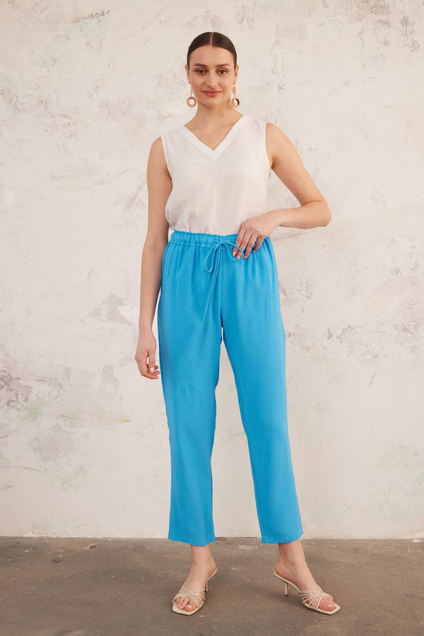 Mavi Jogger Viskon Pantolon - 6