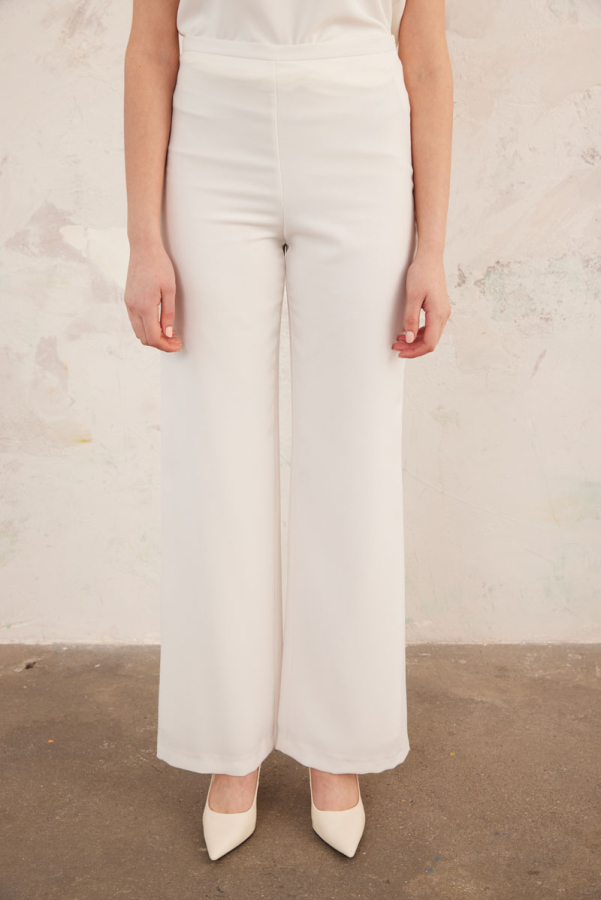 Taş İnce Kemer Yandan Fermuarlı Pantolon - 7