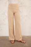 Bej Boru Paça Pantolon - 4