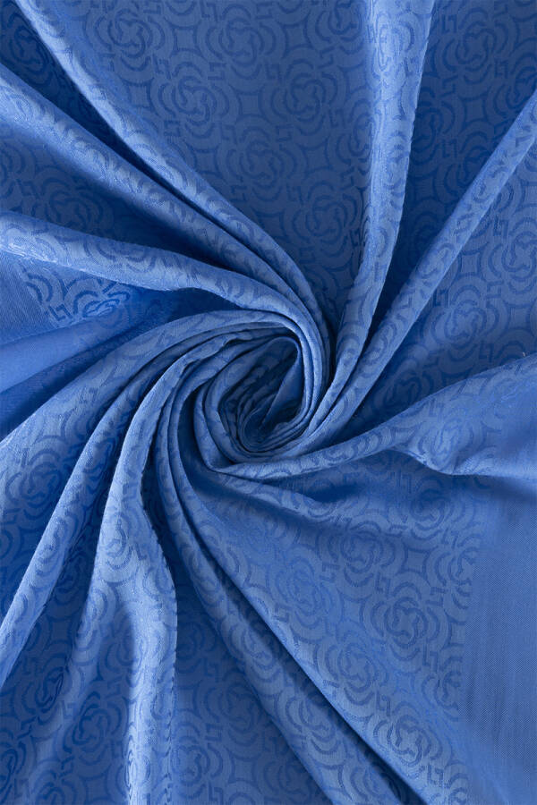 Mavi Liyosel Şal - 2