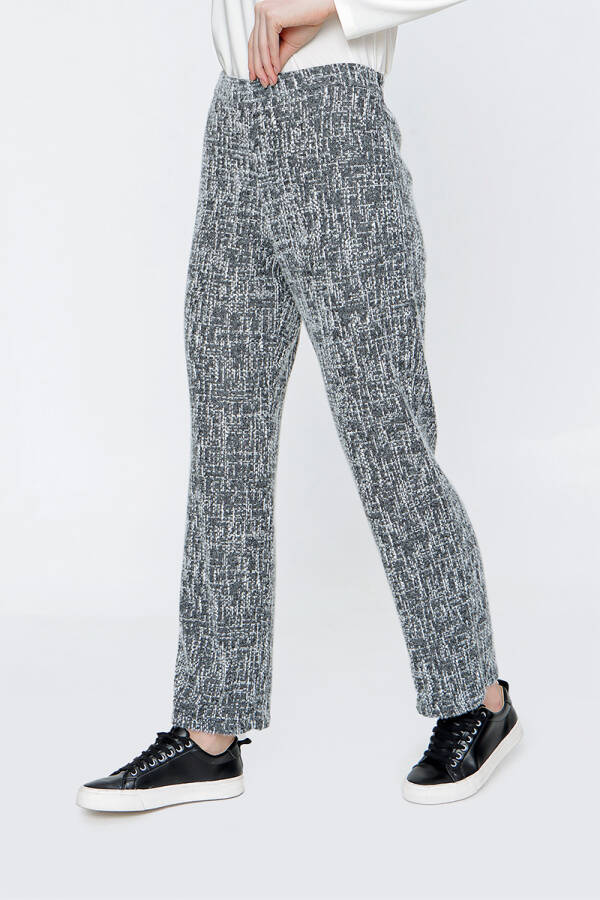 Siyah Triko Pantolon - 4