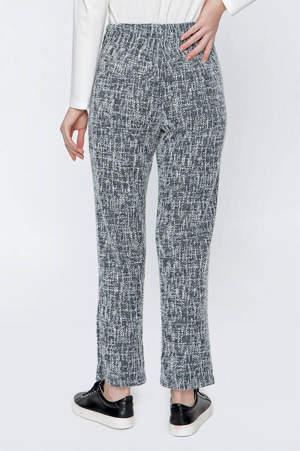 Siyah Triko Pantolon - 5